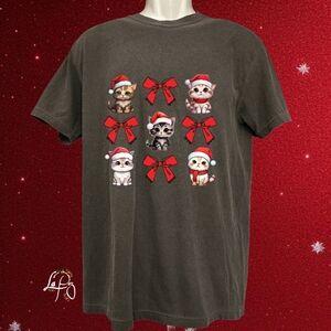 Christmas kittens with bows